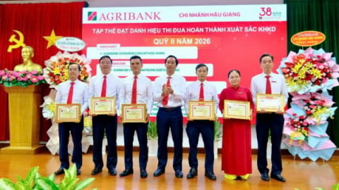Agribank Hậu Giang bứt tốc hoàn thành kế hoạch kinh doanh năm 2026