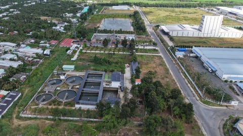 Vĩnh Long: Toàn bộ nước thải trong khu công nghiệp đều được thu gom, xử lý