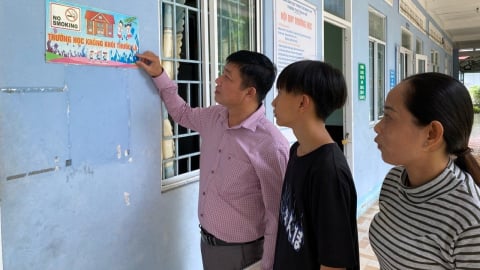 Điểm sáng trong xây dựng trường học không khói thuốc