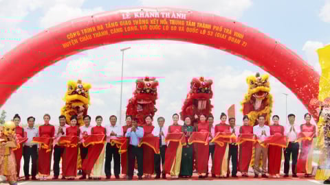 Vĩnh Long: Khánh thành Dự án kết nối giao thông trọng điểm