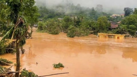 Nghệ An: Xã Mỹ Lý thiệt hại nghiêm trọng, 150 ngôi nhà bị cuốn trôi