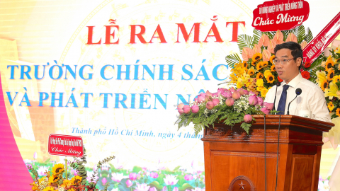 Ra mắt Trường Chính sách công và Phát triển nông thôn