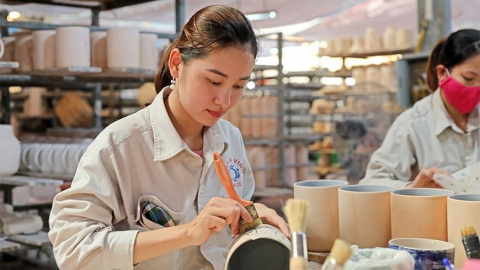 Xuất khẩu gốm sứ mỹ nghệ sang Hoa Kỳ tăng tháng thứ 7 liên tiếp