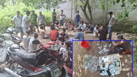 Bắt 22 đối tượng tổ chức đá gà ăn tiền