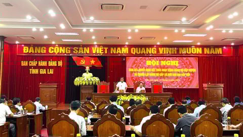 Kết thúc hoạt động Đảng bộ cấp huyện tại tỉnh Gia Lai