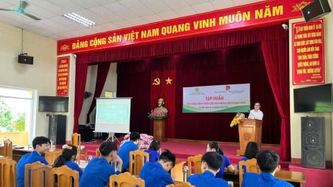 Tập huấn xây dựng nông thôn mới cho đoàn viên thanh niên