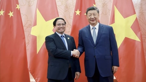 Thủ tướng hội kiến Chủ tịch Tập Cận Bình: Thúc đẩy quan hệ hai nước theo định hướng ‘6 hơn’
