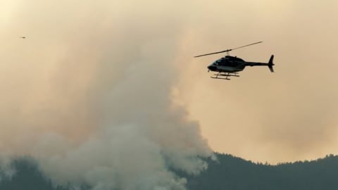 Cháy rừng gây ô nhiễm không khí nghiêm trọng ở cả Canada và Mỹ