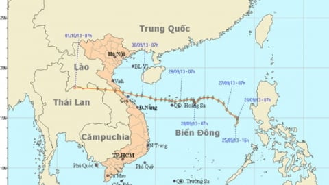 So sánh 2 cơn bão cấp 12 từng đổ bộ vào miền Trung