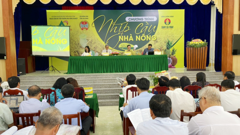 Nhịp cầu nhà nông - sân chơi bổ ích cho nông dân