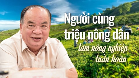 Người cùng triệu nông dân làm nông nghiệp tuần hoàn