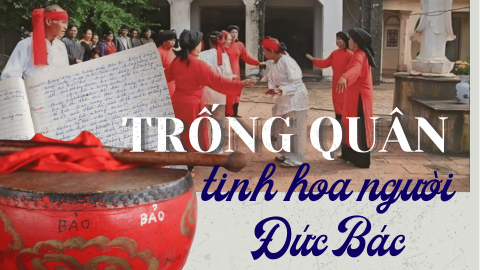Trống quân: Tinh hoa người Đức Bác