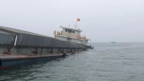 Cứu thành công 6 thuyền viên gặp nạn trên biển