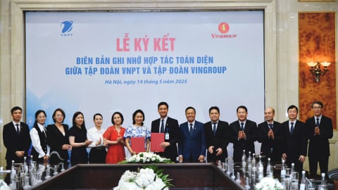 VNPT và Vingroup ký kết hợp tác chuyển đổi số, chuyển đổi xanh