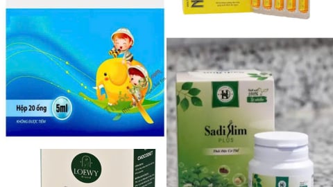 Hàng loạt công ty xin thu hồi giấy công bố thực phẩm chức năng