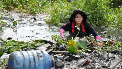 Kiến nghị ban hành đơn giá vớt rác trên sông, kênh rạch
