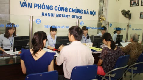 Giải thể các Phòng công chứng