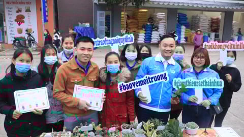 Lan tỏa tinh thần sống xanh, hành động vì môi trường