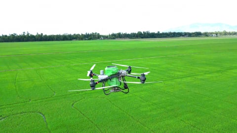 Dịch vụ drone Phú Mỹ giải pháp tiết kiệm, hiệu quả cho nông dân
