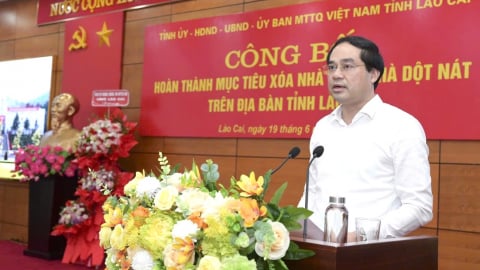 Lào Cai 'về đích sớm' mục tiêu xóa nhà tạm, nhà dột nát