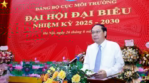 Đảng bộ Cục Môi trường quyết tâm đổi mới vì phát triển xanh và bền vững