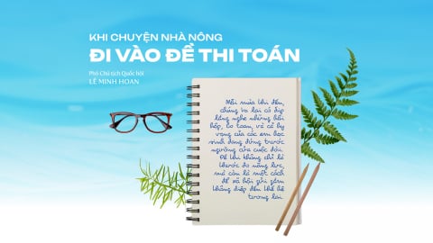 Khi chuyện nhà nông đi vào đề thi Toán