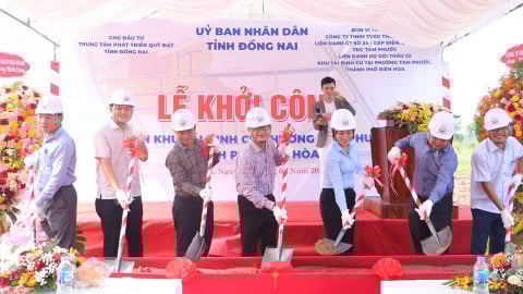 Đồng Nai khởi công Dự án Khu tái định cư phường Tam Phước