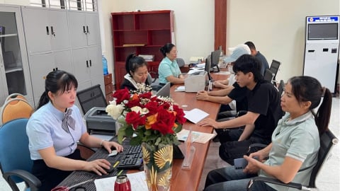 Ngày đầu vận hành chính quyền ở xã vùng cao Cốc San