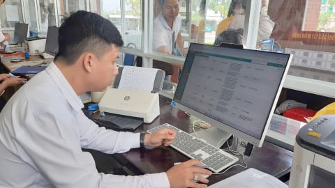 Trung tâm hành chính xã ở Tây Ninh nhộn nhịp