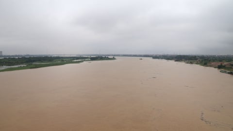 Cảnh báo lũ sông Thao đang lên
