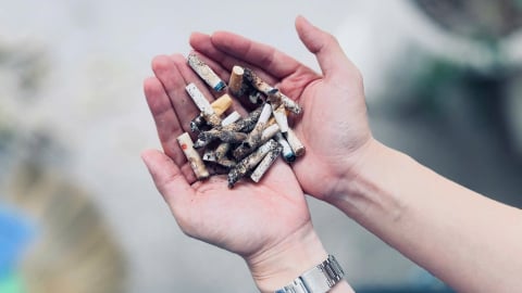 Đầu mẩu thuốc lá - Nhỏ mà hại