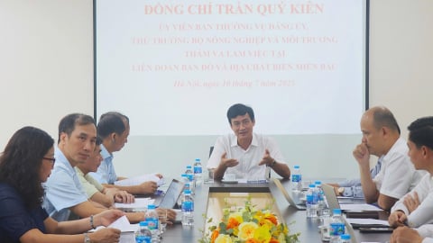 Tập trung điều tra địa chất và khoáng sản biển