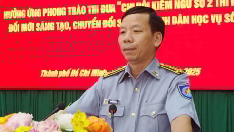 Chi đội Kiểm ngư số 2 phát động phong trào 'Bình dân học vụ số'