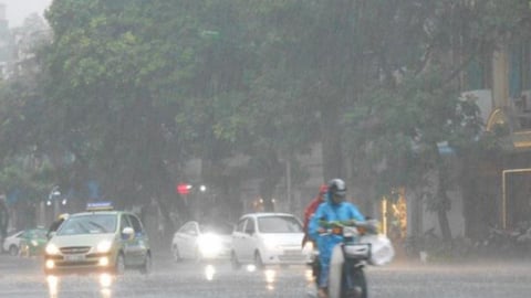 Hà Nội mưa bão, khả năng có gió mạnh cấp 5-6, giật cấp 7-8