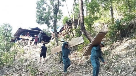 Điện Biên chủ động di dời người dân ra khỏi vùng thiên tai