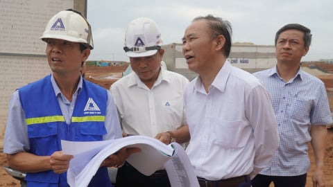 Gấp rút thi công trạm kiểm dịch động vật tại sân bay Long Thành