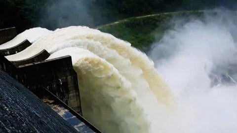 Thanh Hóa xả lũ thủy điện Cẩm Thủy 1