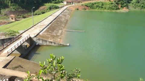 Các hồ thủy lợi ở miền núi phía Bắc đã gần đầy