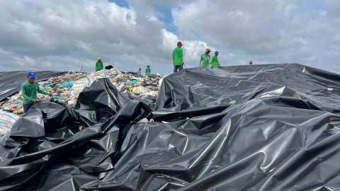 Vĩnh Long yêu cầu xử lý rác tồn đọng, giảm ô nhiễm tại bãi An Hiệp