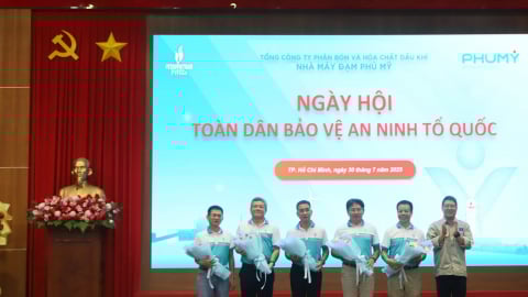 PVFCCo hưởng ứng ‘Ngày hội Toàn dân bảo vệ an ninh tổ quốc’