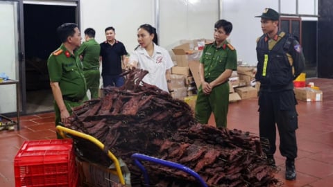 Phá đường dây ‘hô biến’ thịt trâu đông lạnh Ấn Độ thành thịt trâu gác bếp