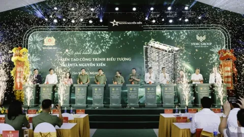 Hà Nội: Khởi công xây dựng 400 căn nhà cho chiến sỹ công an
