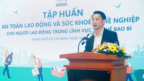 Nestlé Việt Nam thúc đẩy an toàn vệ sinh lao động trong quản lý rác thải