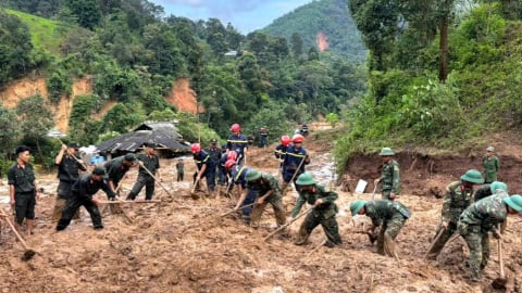 Vùng lũ Xa Dung khắc phục hậu quả thiên tai