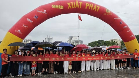 Sôi nổi chương trình 'Cùng Việt Nam tiến bước' tại Thanh Hóa