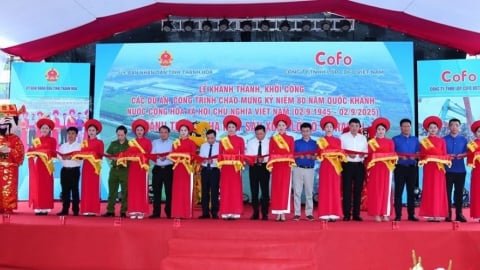 Thanh Hóa khánh thành và khởi công công trình lớn chào mừng 80 năm Quốc khánh