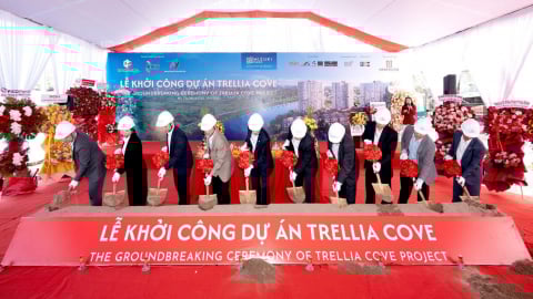 Nam Long khởi công Trellia Cove, phân khu compound cuối cùng tại Mizuki Park