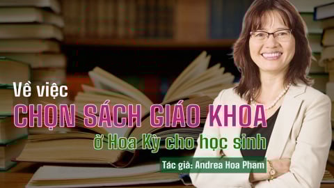 Về việc chọn sách giáo khoa ở Hoa Kỳ cho học sinh