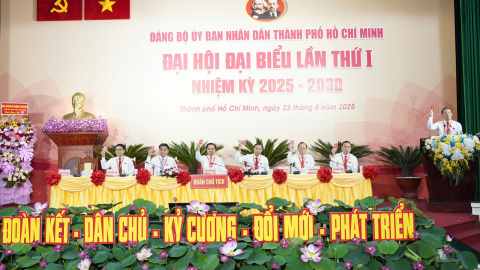 Đại hội Đảng bộ UBND TP.HCM: Xây dựng đô thị hiện đại, bền vững