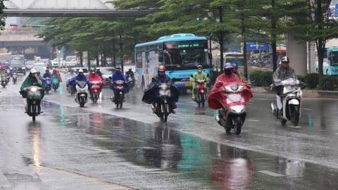Dự báo Hà Nội còn mưa đến cuối tháng